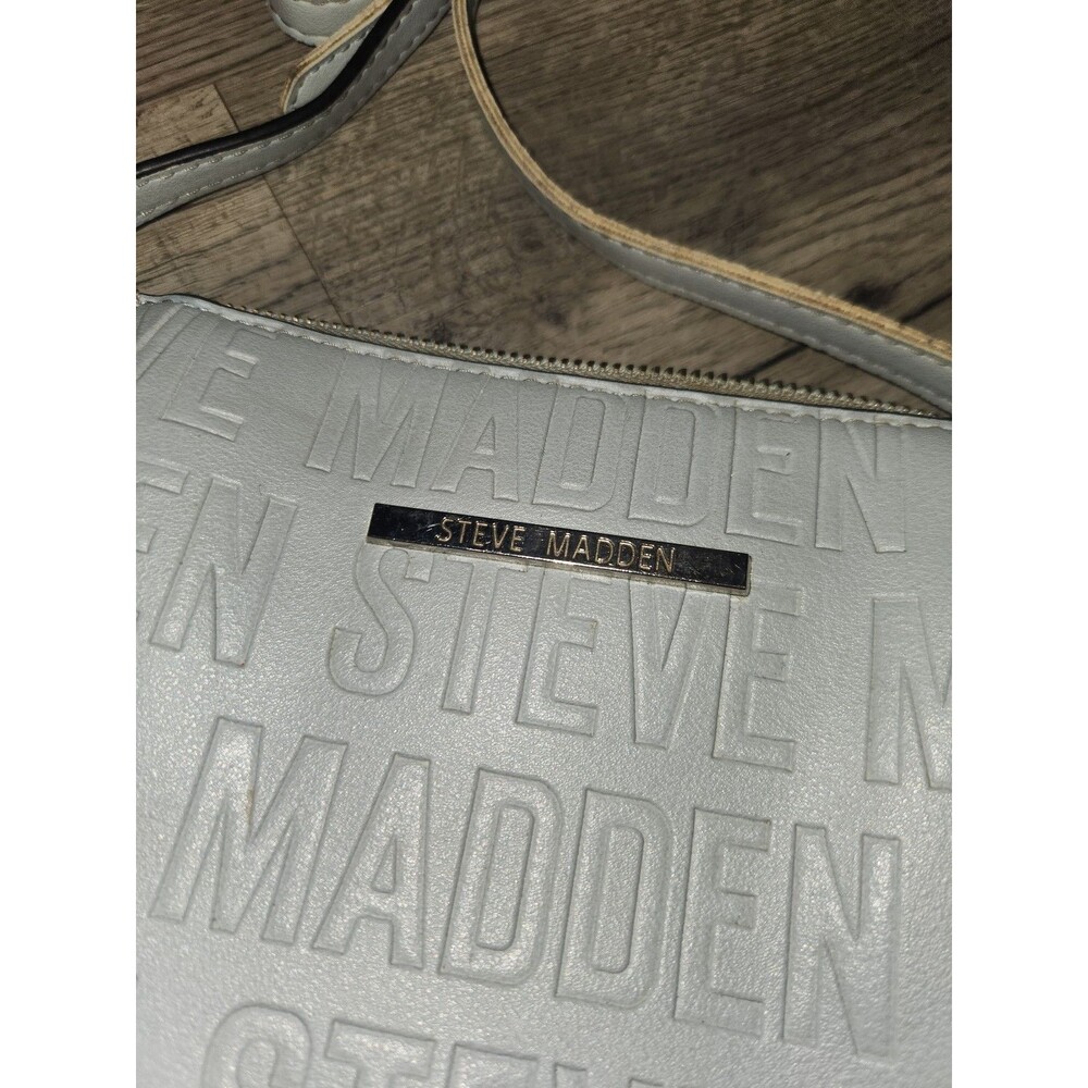 Womens Grey Steve Madden Crossbody Bag